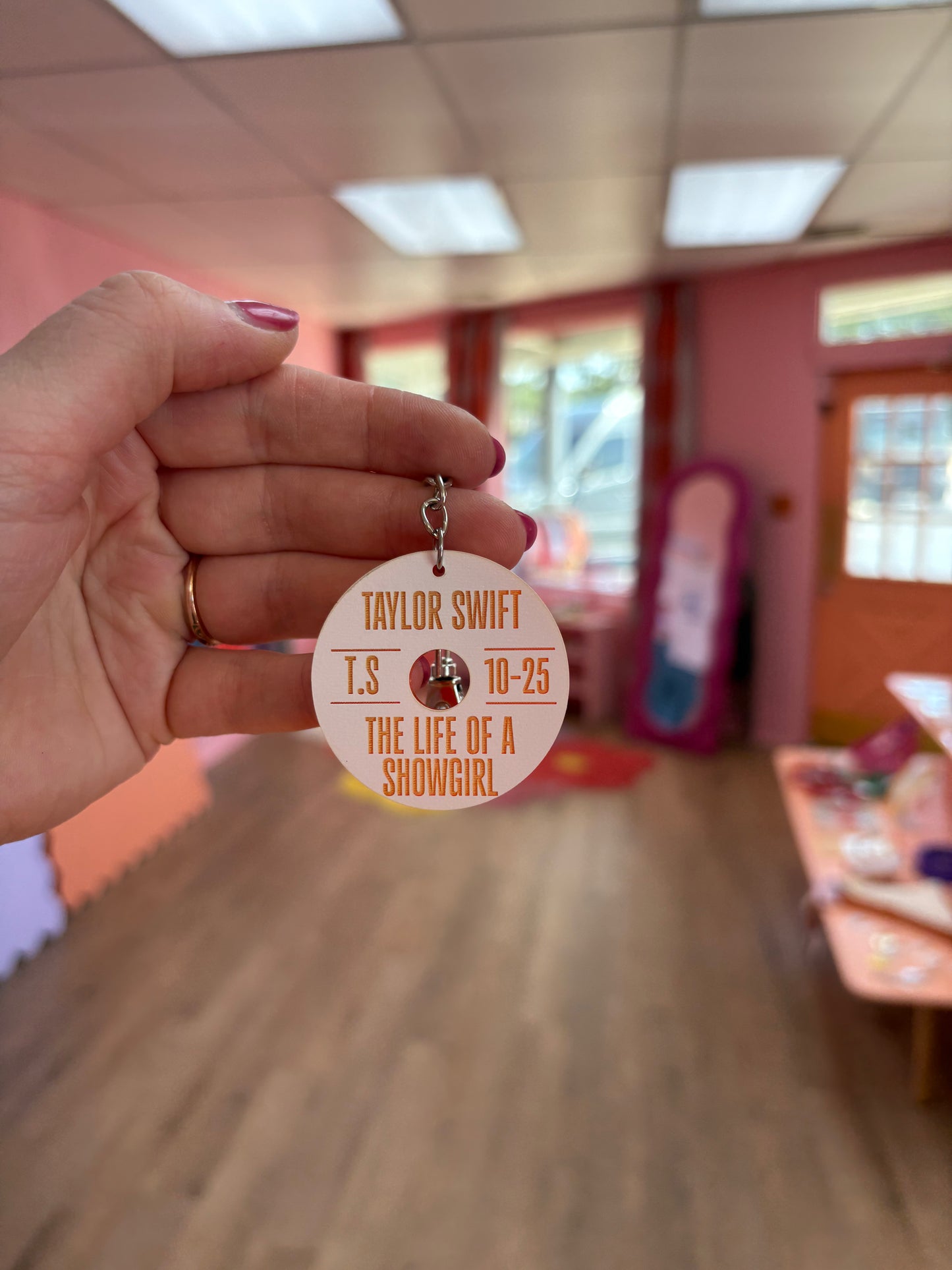 Taylor Swift Album Keychains