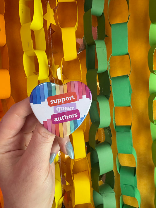 Support Queer Authors Pin