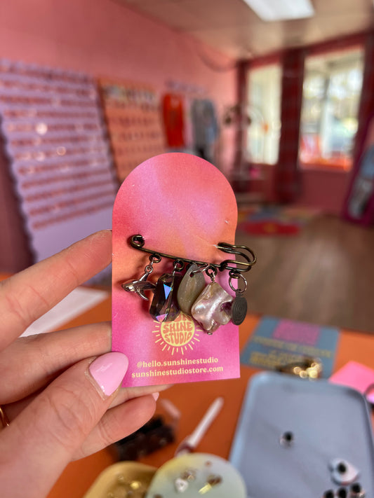 Charm Accessory Bag Charm Colorful Broach