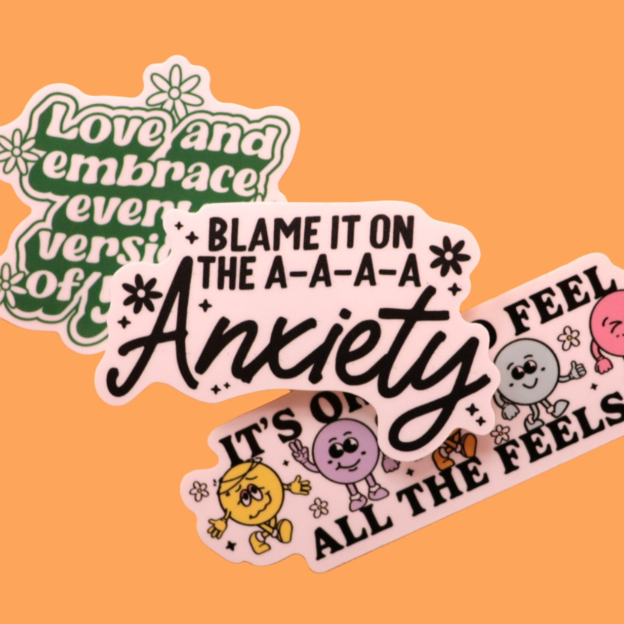 "Blame it on the A-A-A-A-Anxiety" Sticker