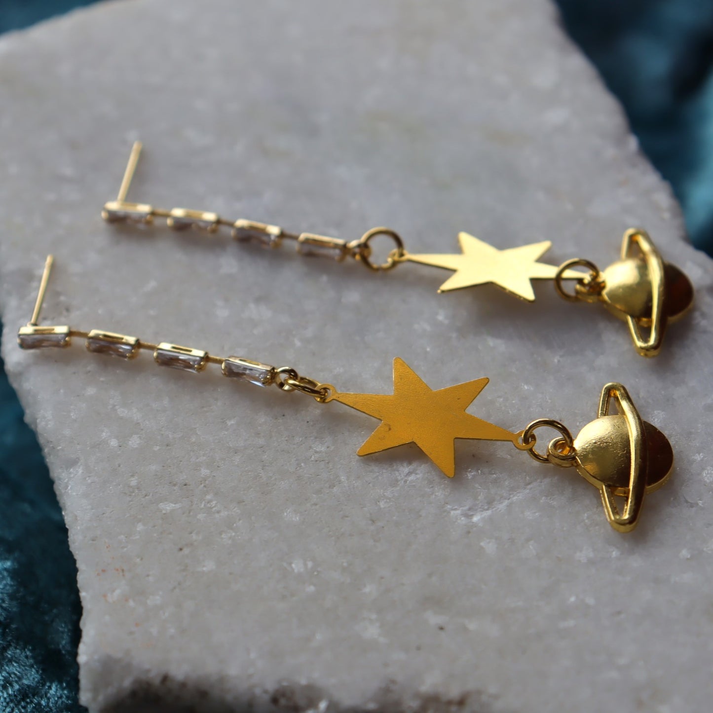 Stellar Planets Dangle Earrings