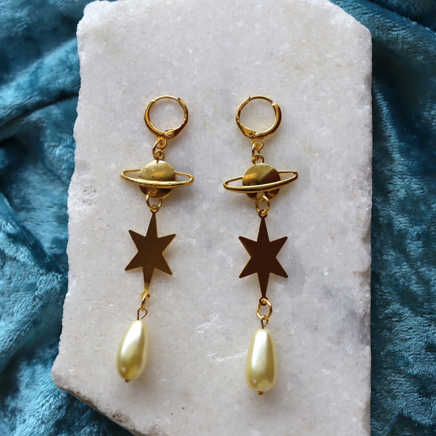 Stellar Planets Dangle Earrings