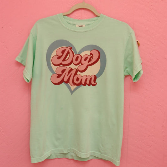 "Dog Mom" Heart Shirt