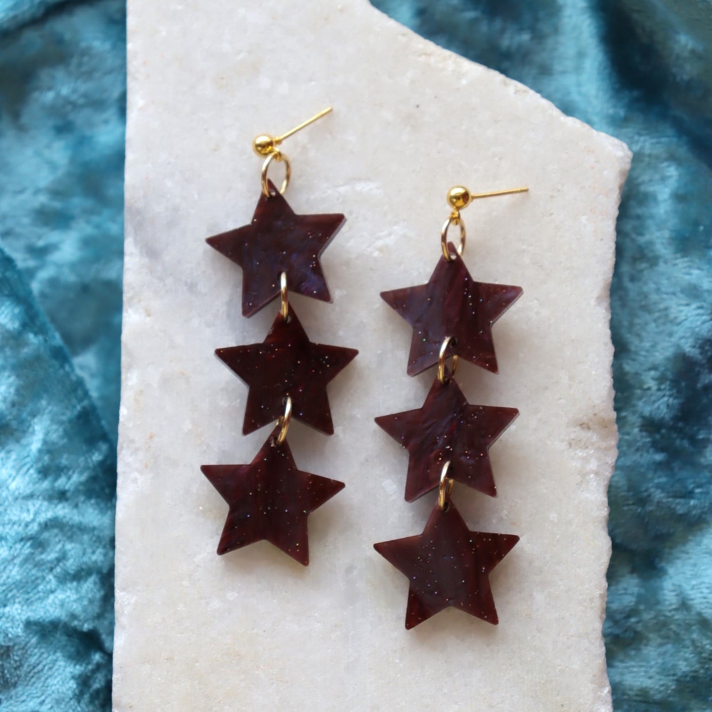 Cascading Forever Stars Earrings