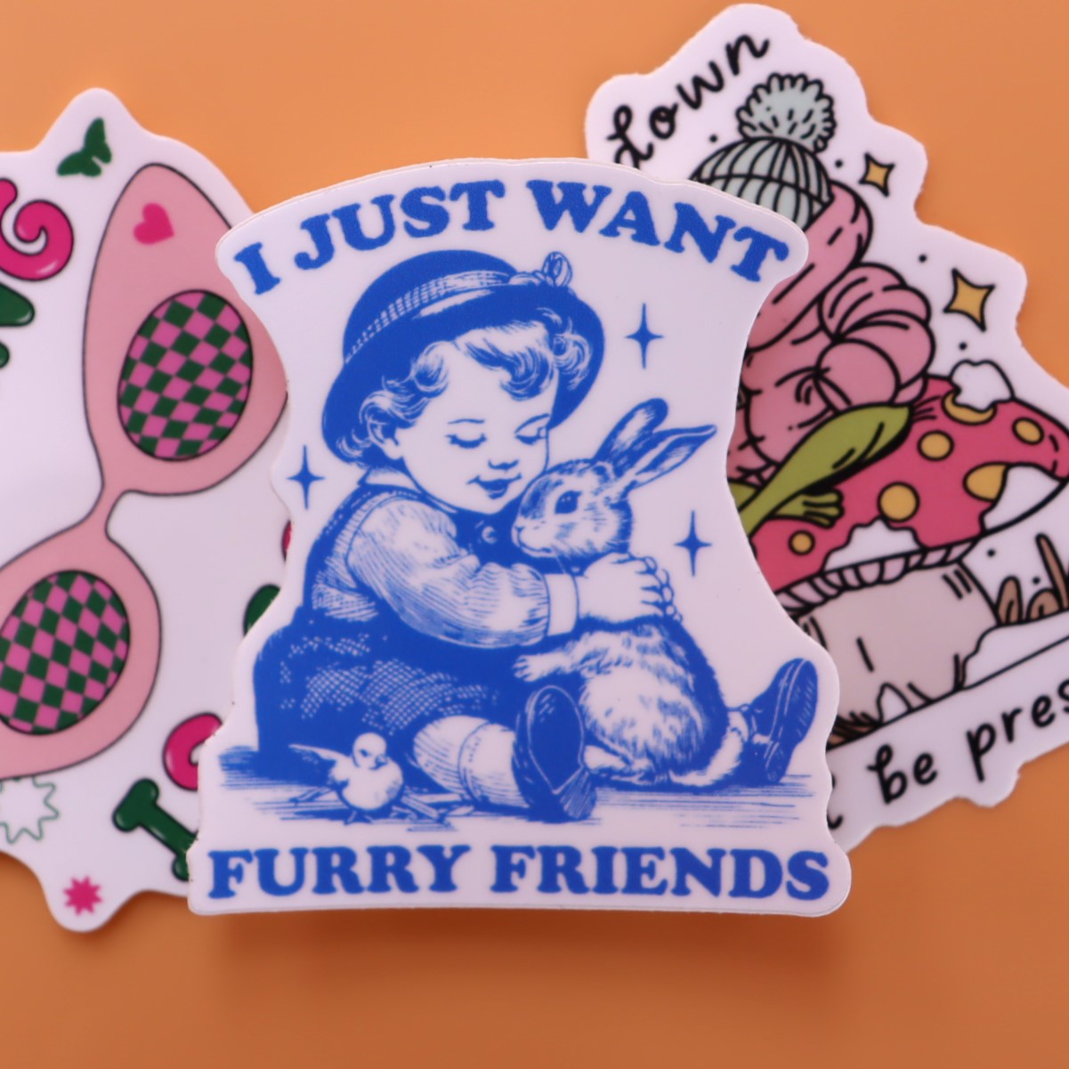 "...Furry Friends" Sticker