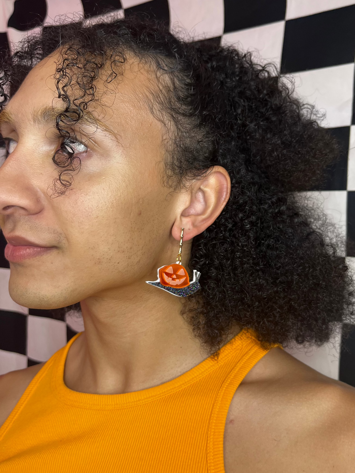 Spooky Snaily Earrings