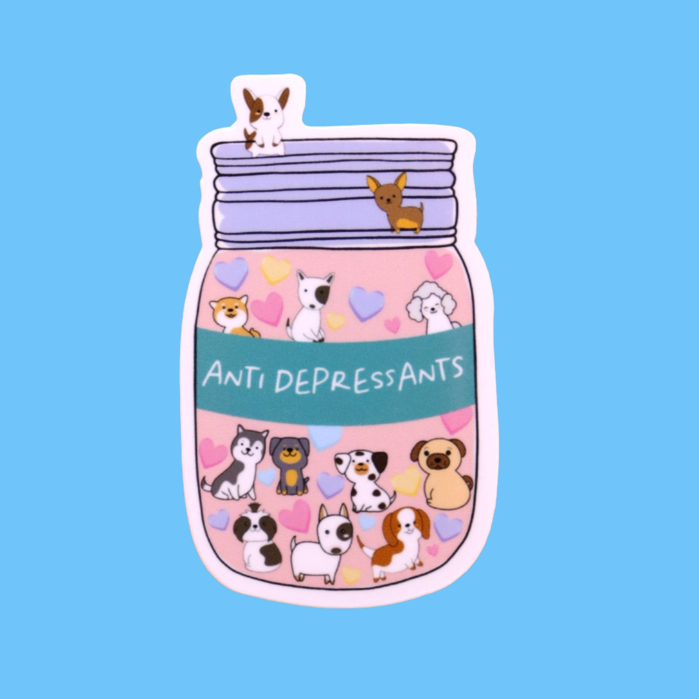 Anti-Depressants Stickers