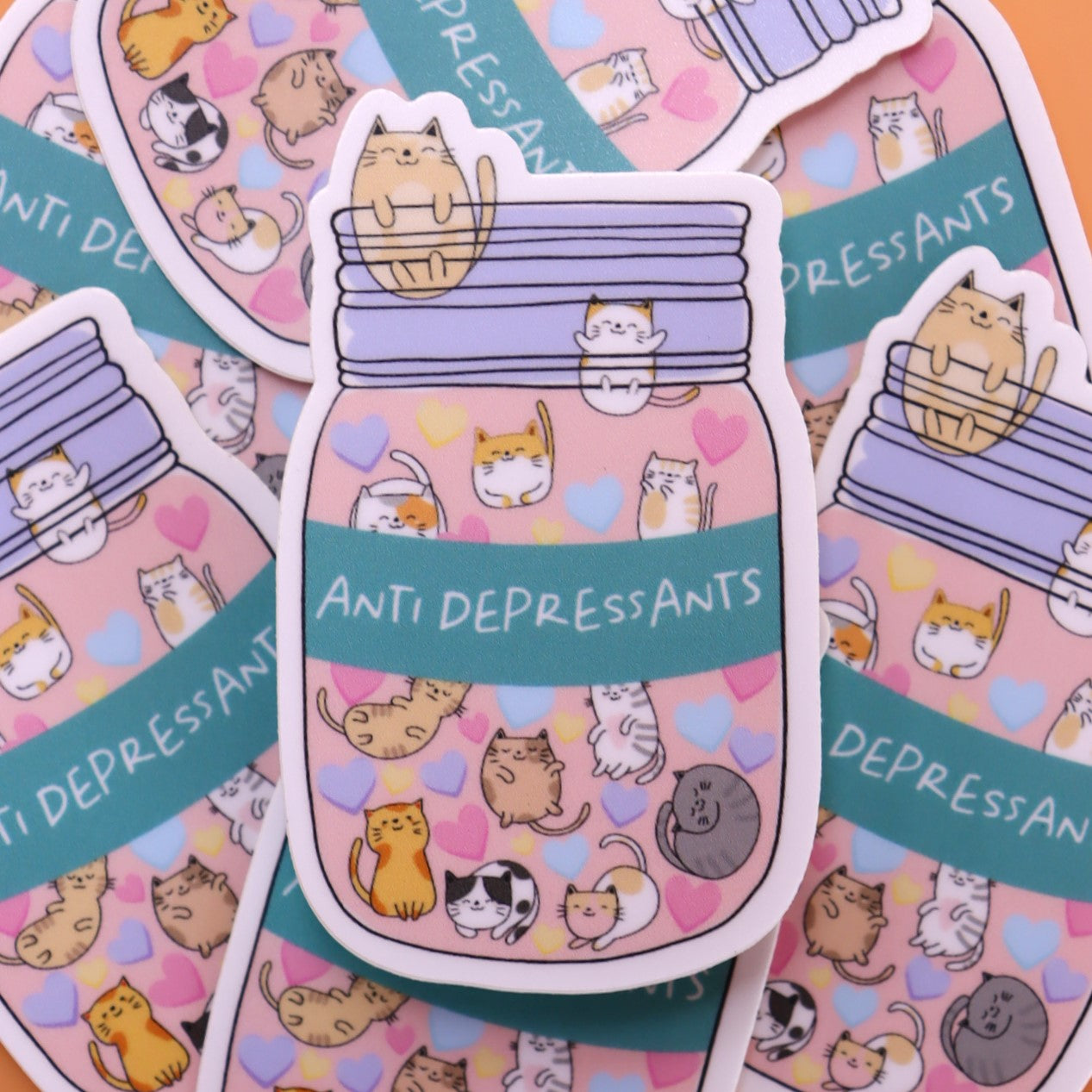 Anti-Depressants Stickers