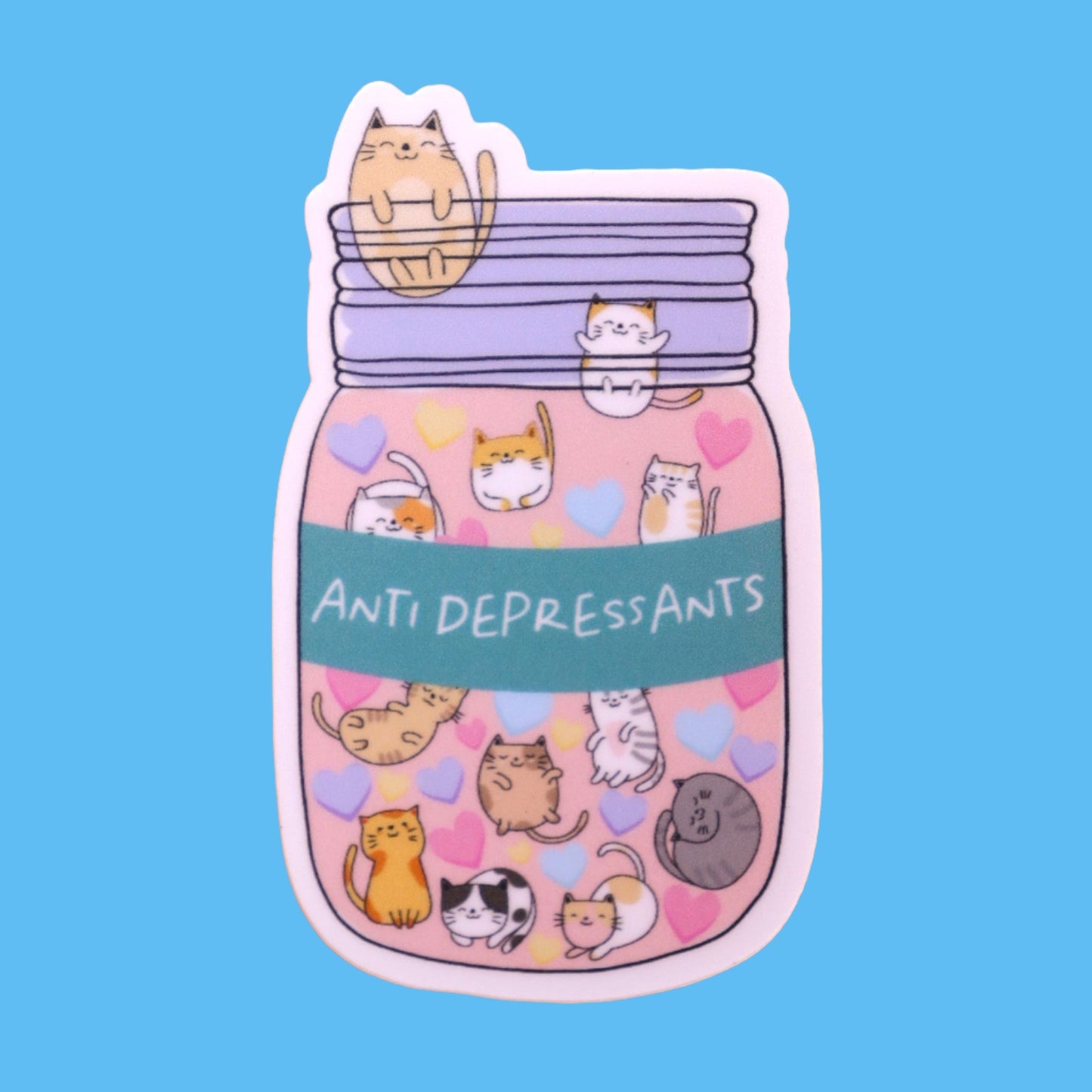 Anti-Depressants Stickers