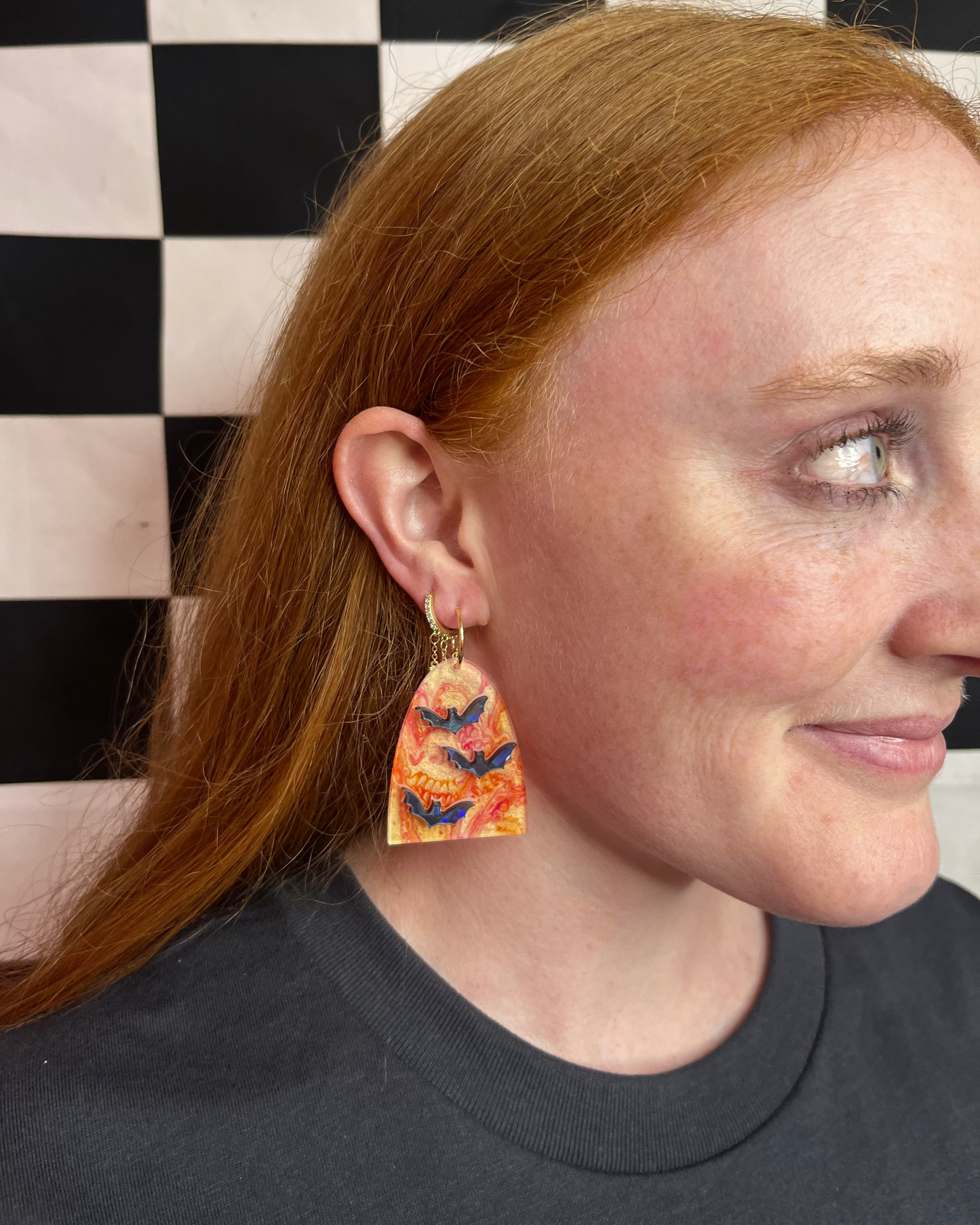 Batty Sunset Earrings