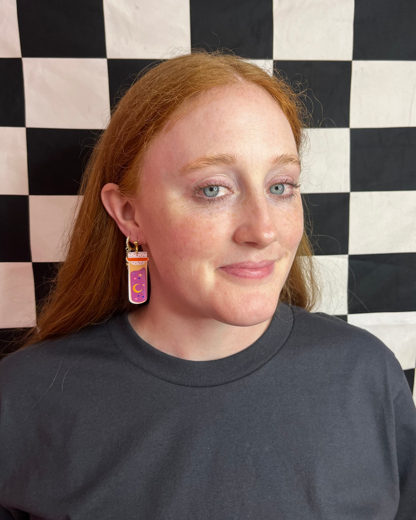 The Poison Hypothesis Acrylic Dangle Earrings