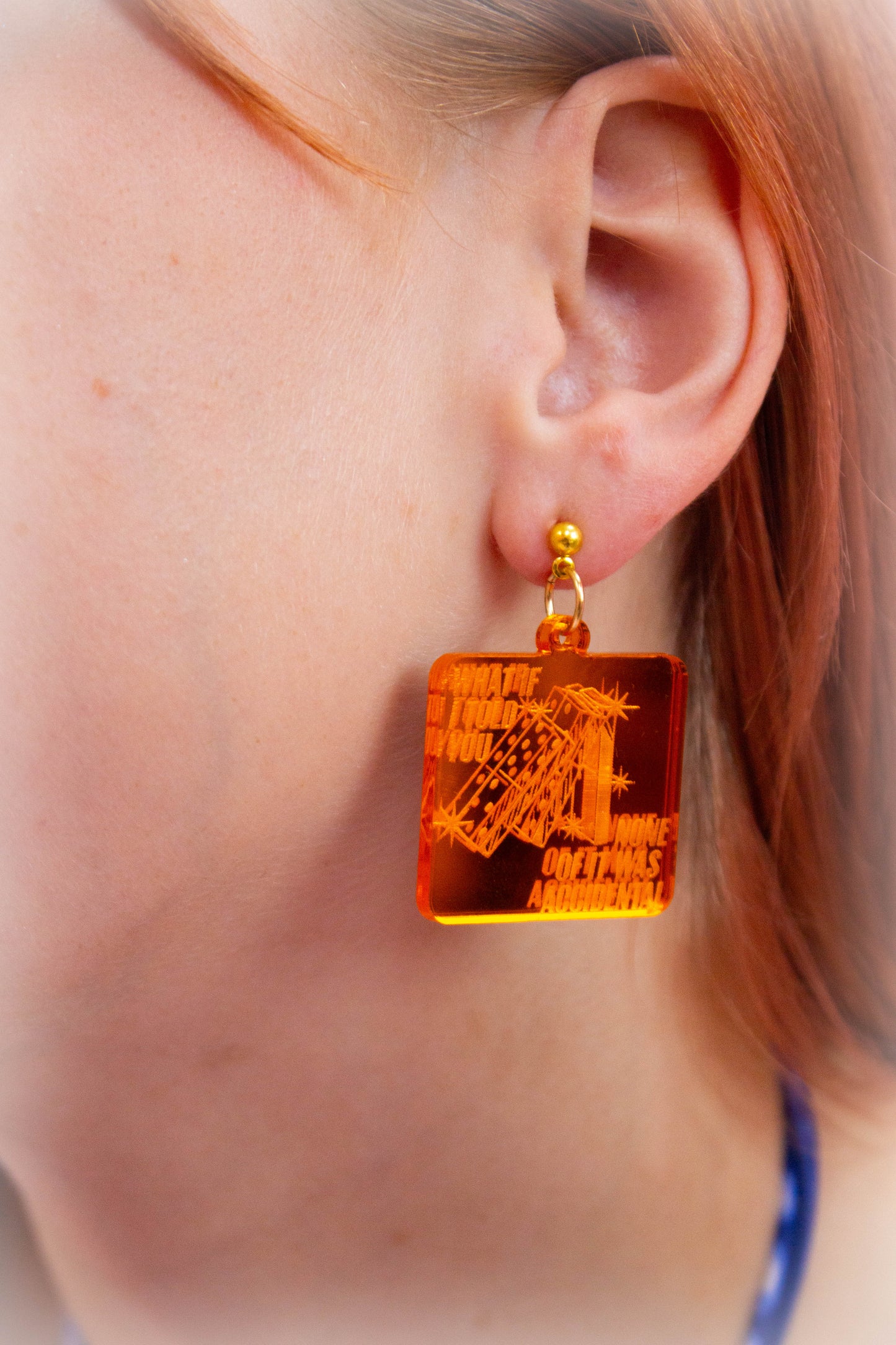 "None of It Was Accidental" Taylor Swift Earrings