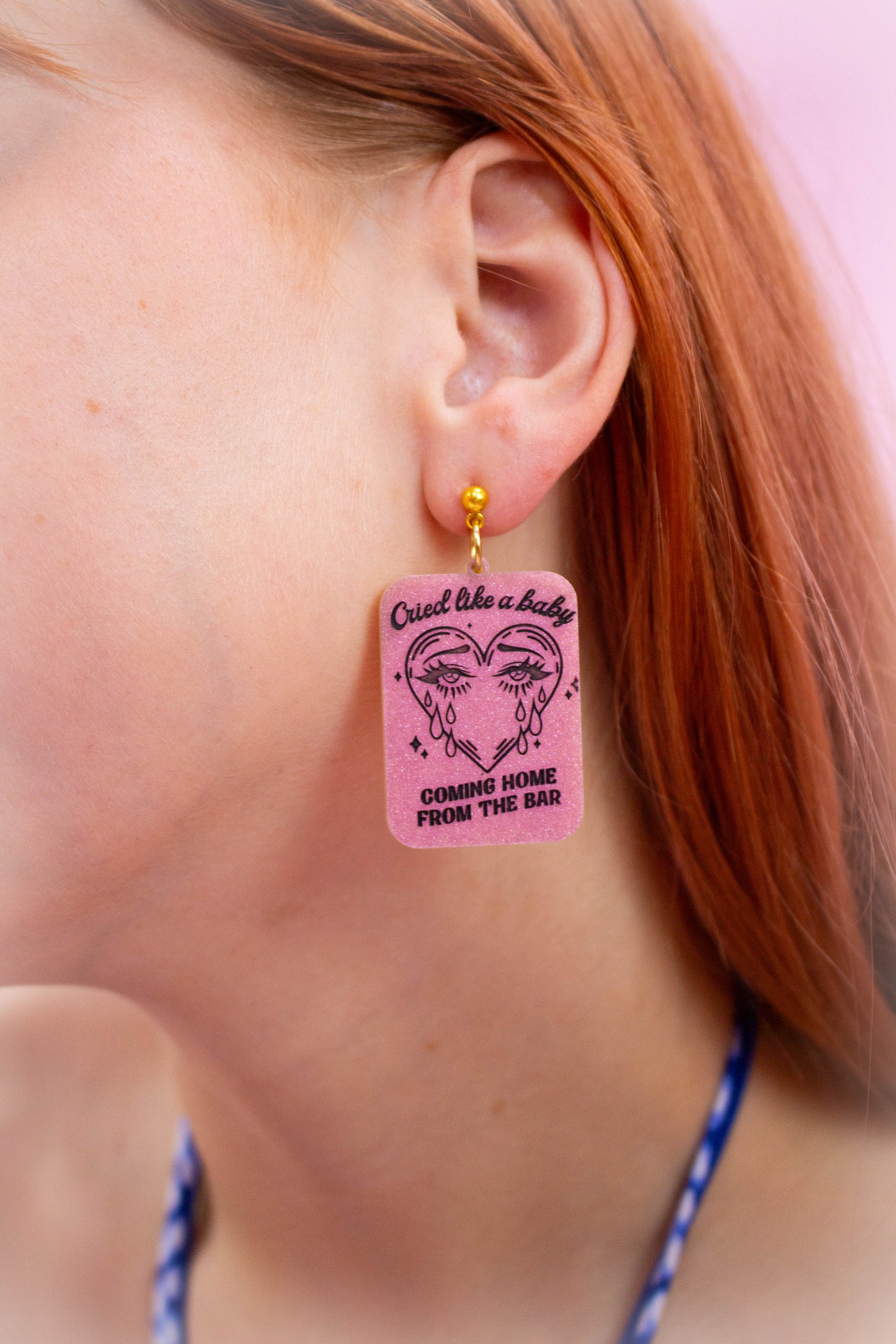 "Cried Like a Baby..." Taylor Swift Earrings