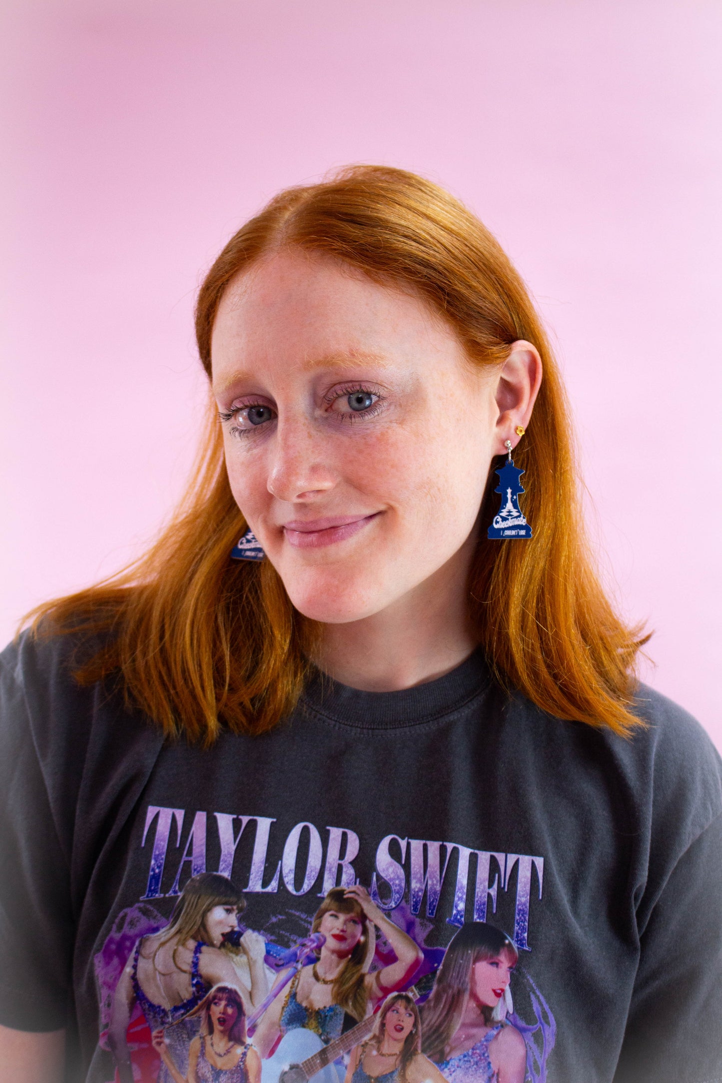 "Checkmate, I Couldn't Lose" Taylor Swift Earrings