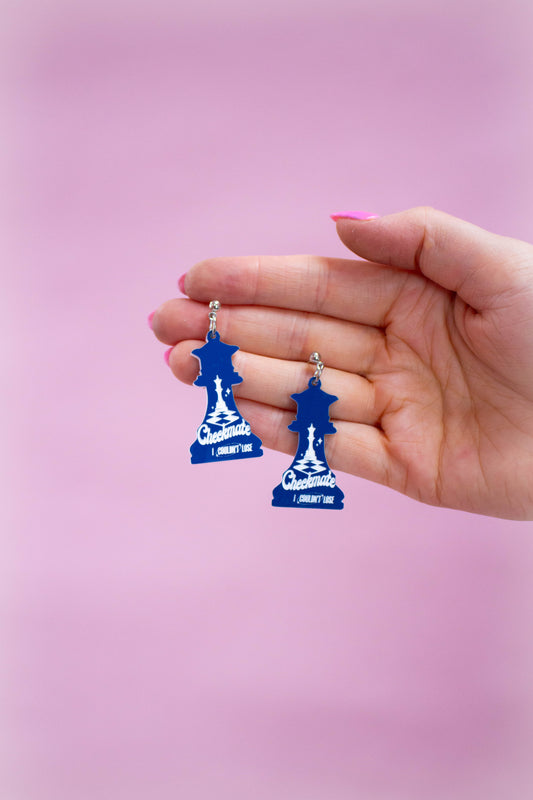 "Checkmate, I Couldn't Lose" Taylor Swift Earrings