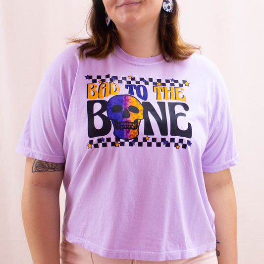 "Bad to the Bone" Colorful Shirt