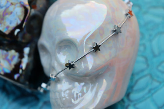 Titanium Starry Night Necklace