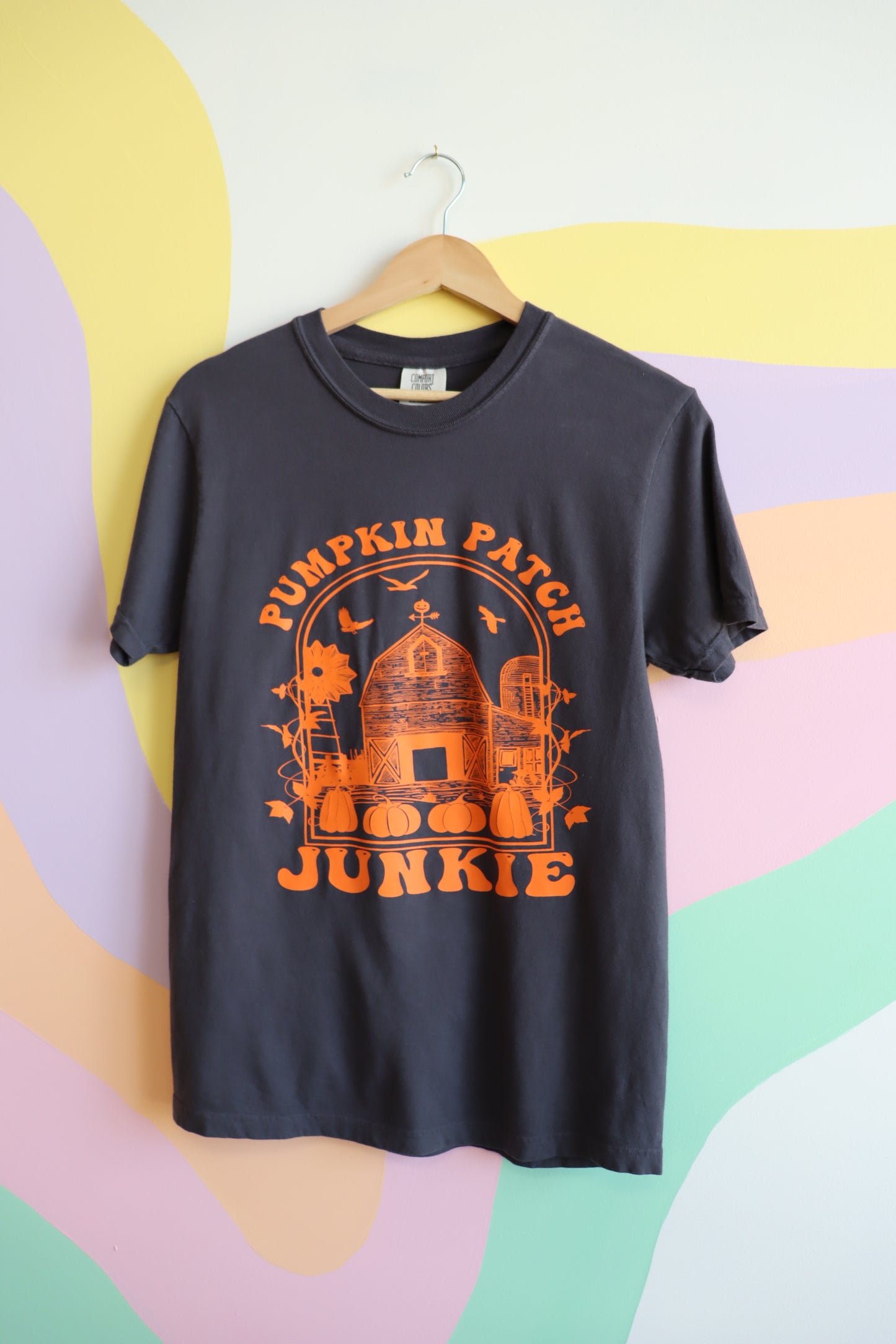 "Pumpkin Patch Junkie" Graphic T-Shirt