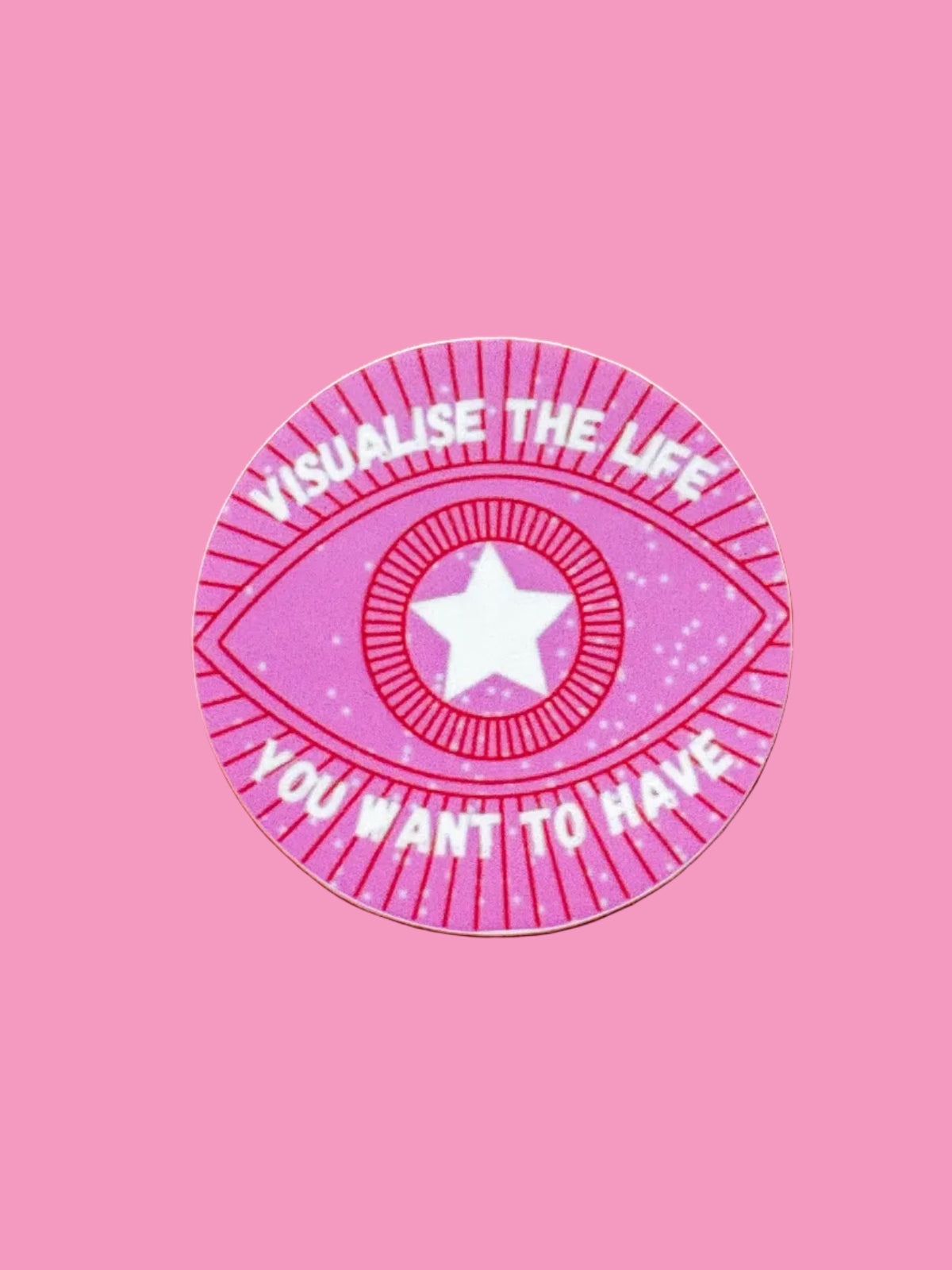 *SALE* Blurry Visualize Life Sticker