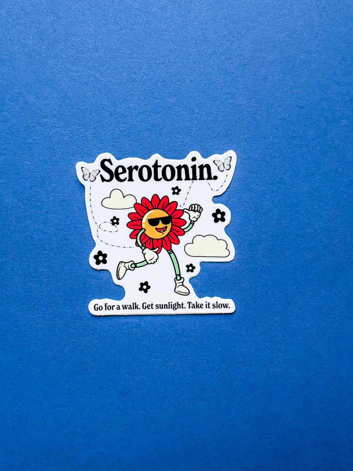 Serotonin Sticker