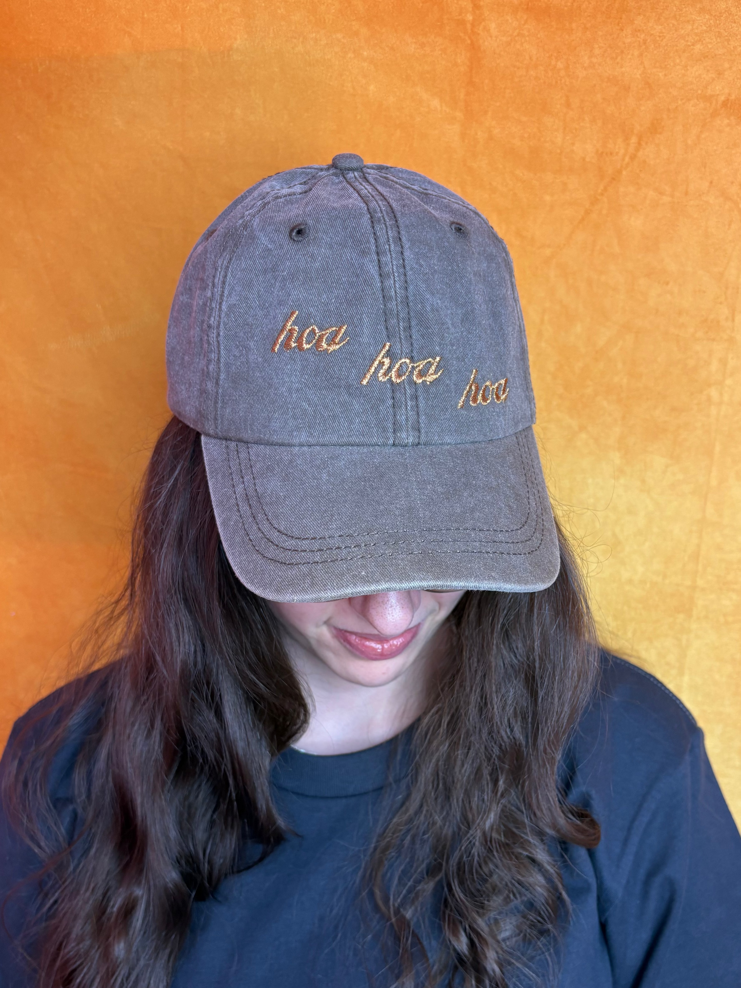 Hoa, Hoa, Hoa Twilight Embroidered Hat