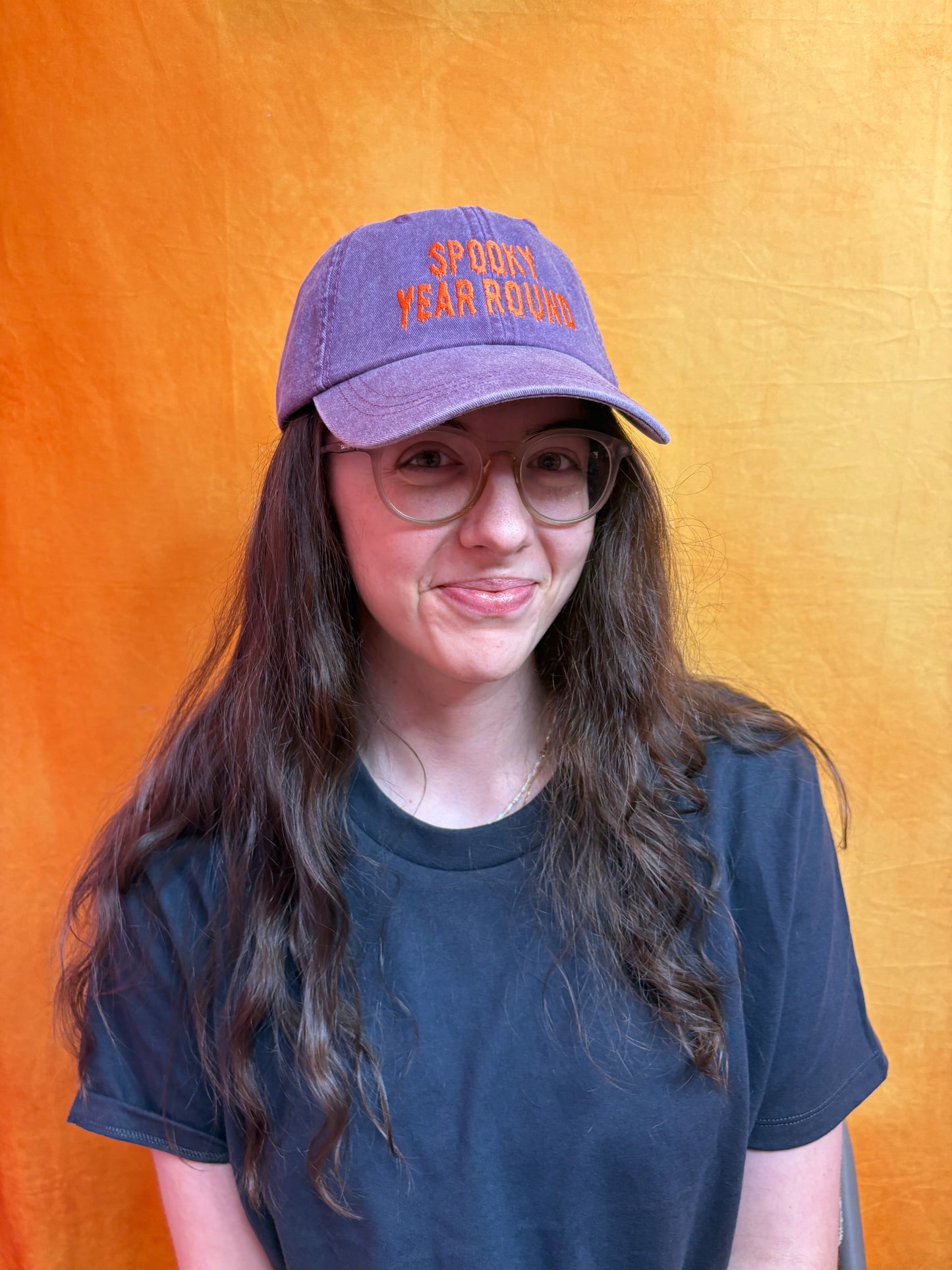 Spooky Year Round Embroidered Hat