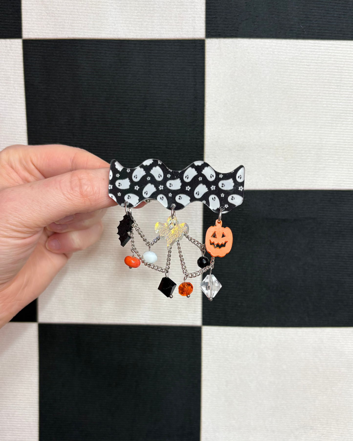 Halloween Diva Barrette
