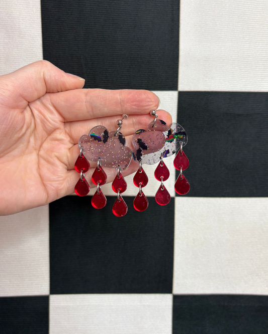 Jacob's Worst Nightmare Acrylic Earrings
