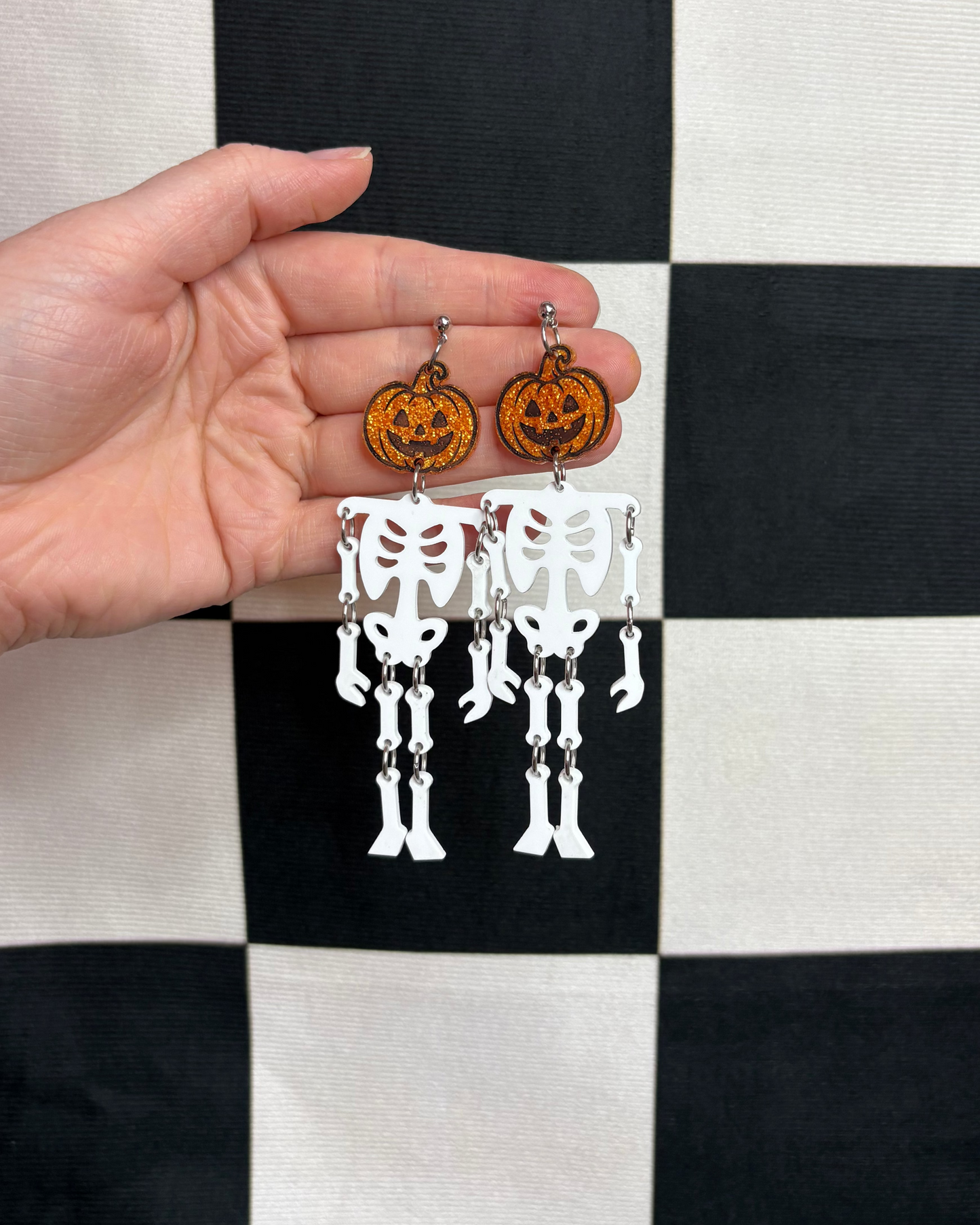 Dwight's Halloween Nightmare Acrylic Dangle Earrings