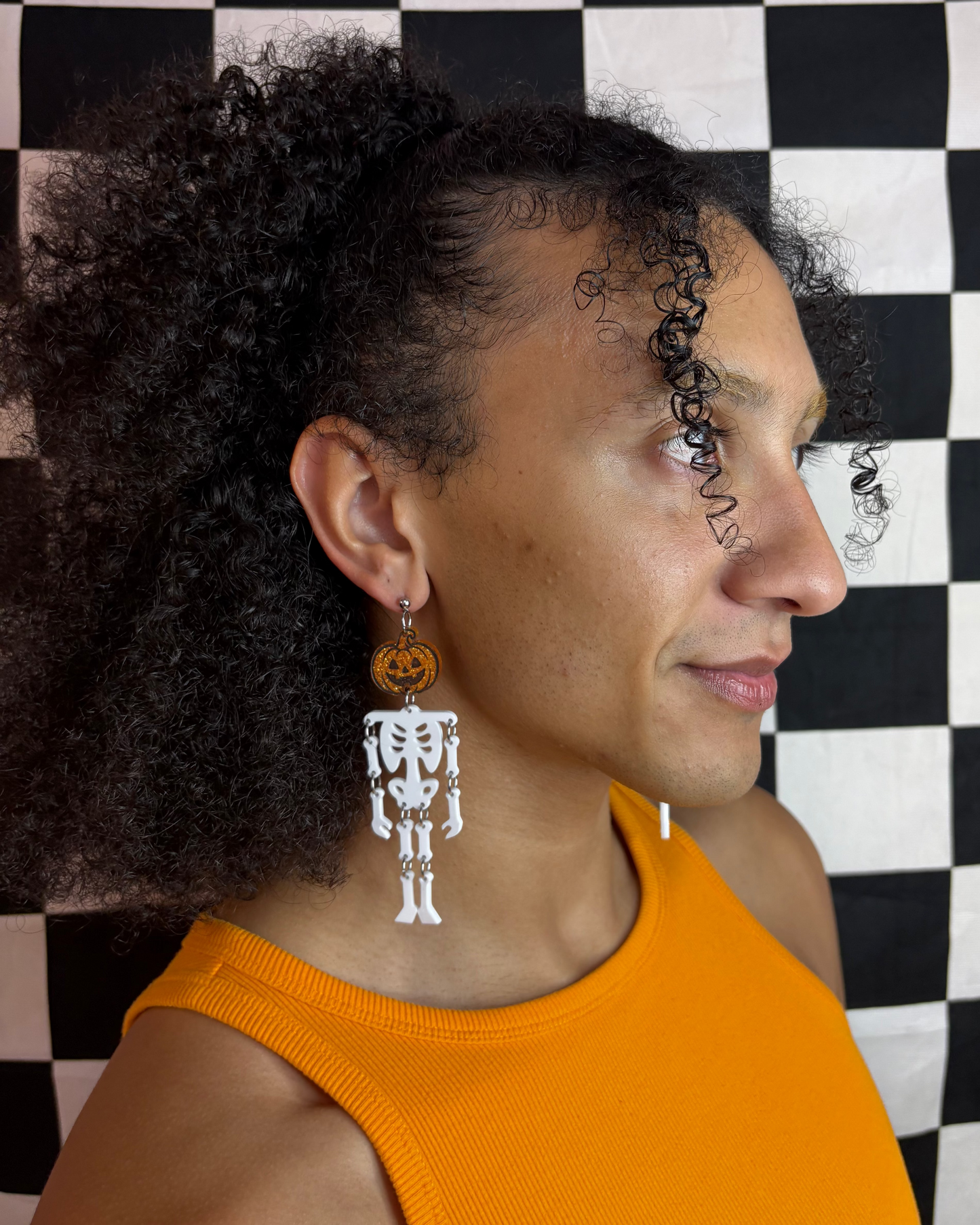 Dwight's Halloween Nightmare Acrylic Dangle Earrings