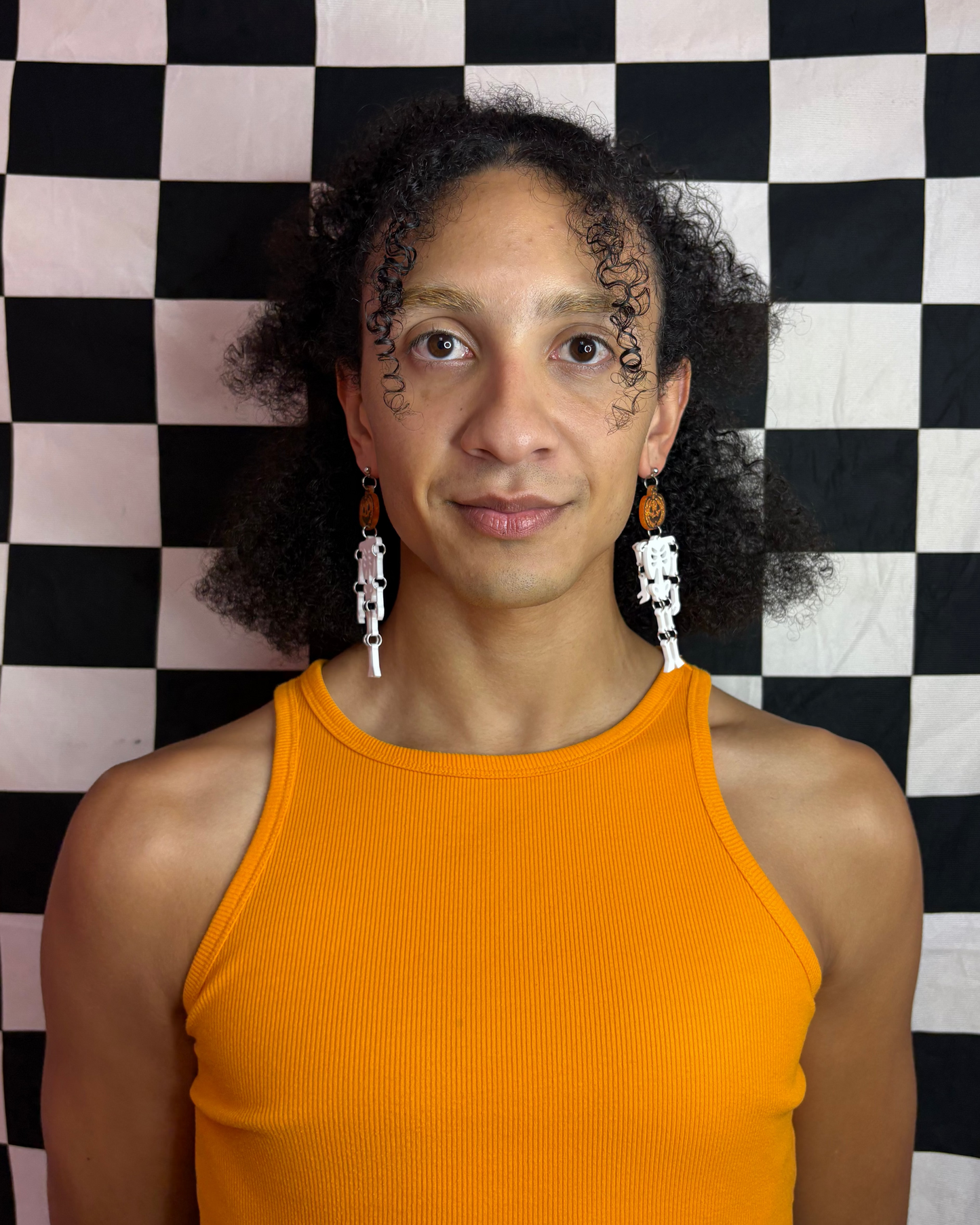 Dwight's Halloween Nightmare Acrylic Dangle Earrings