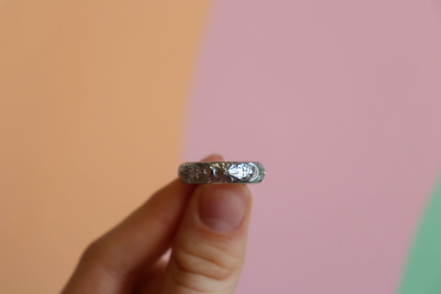 You're my Whole World-Titanium Ring