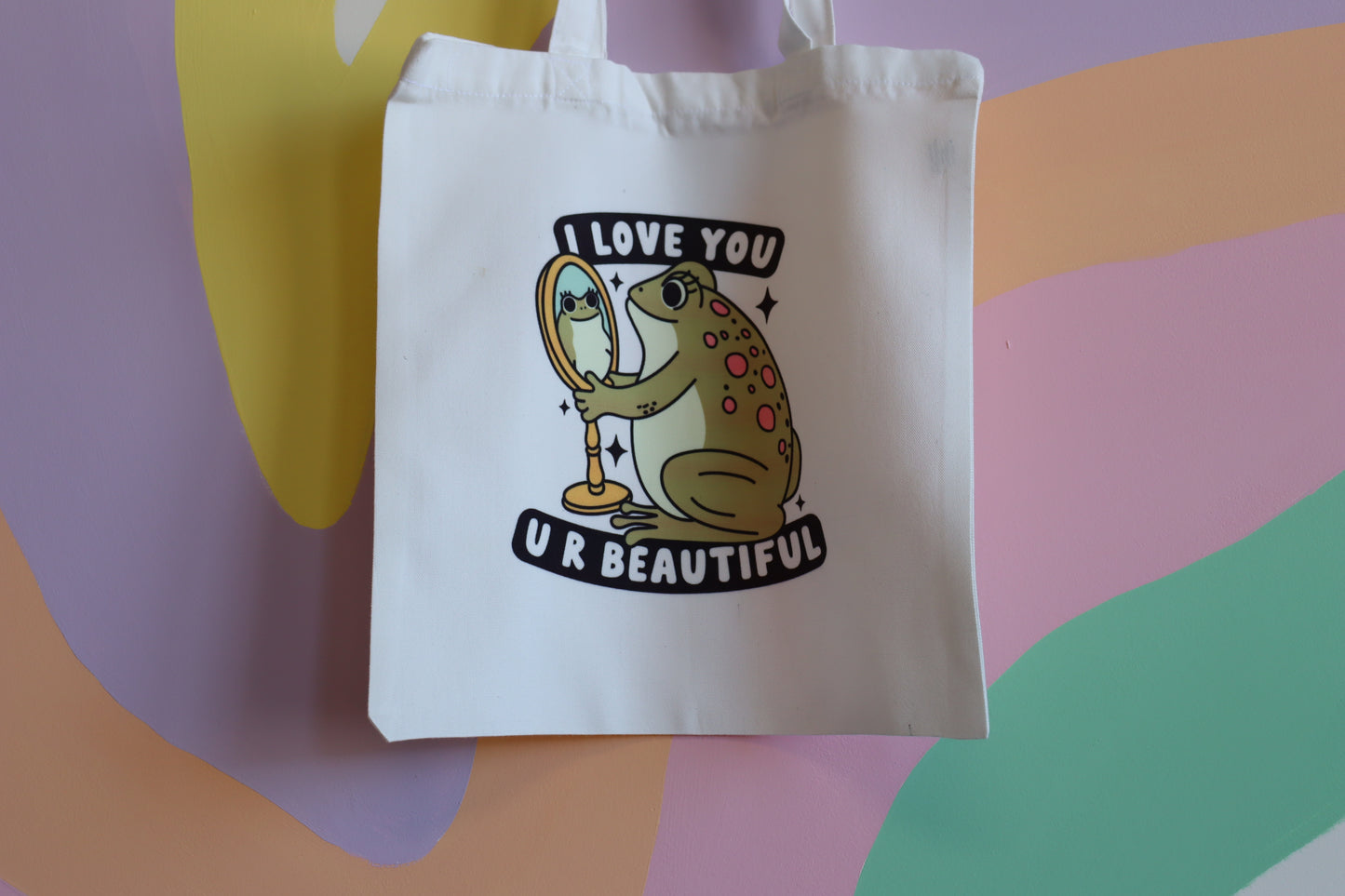 I Love You-Frog Tote Bag