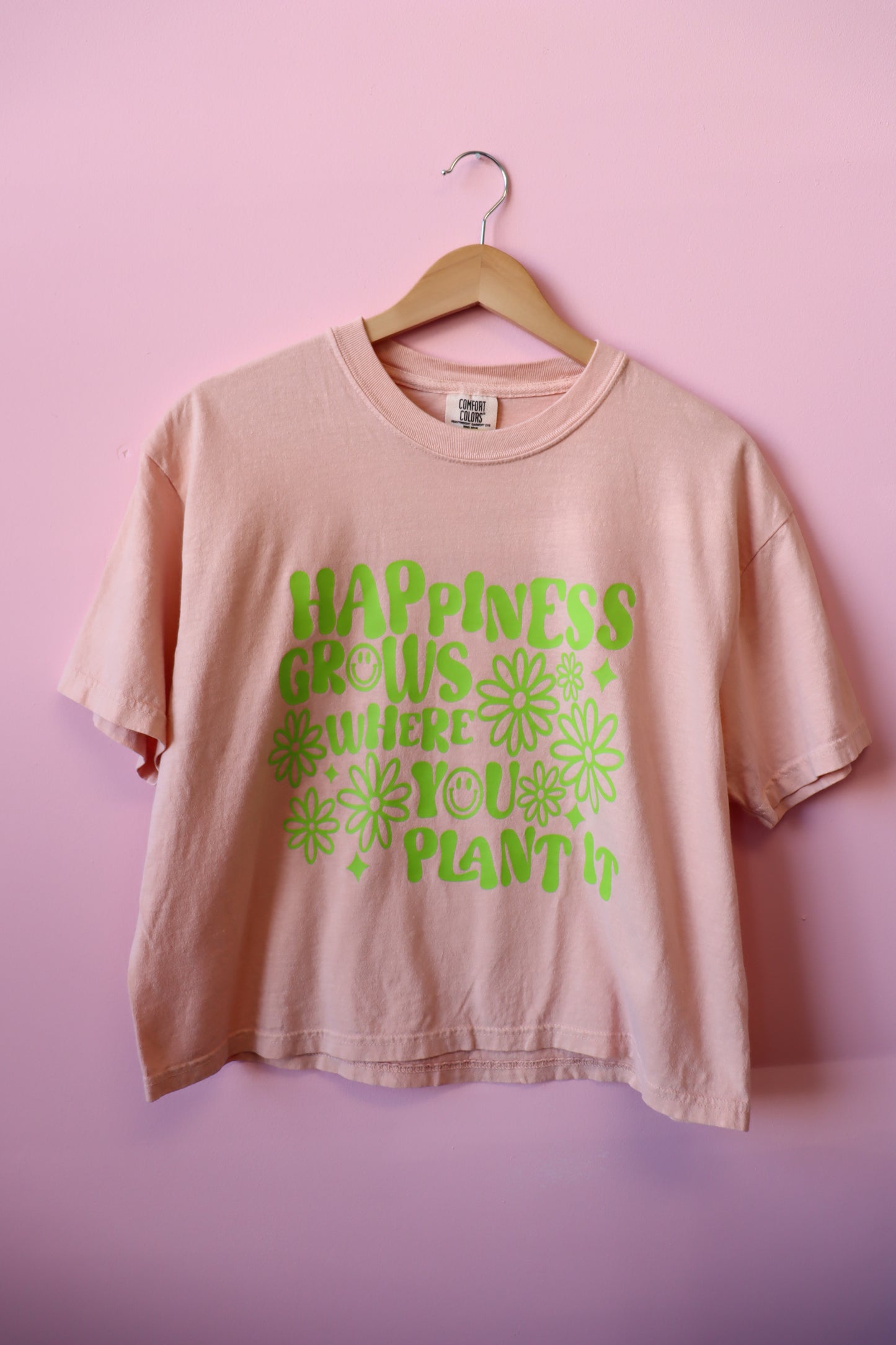 Cropped Comfort Colors T-Shirt