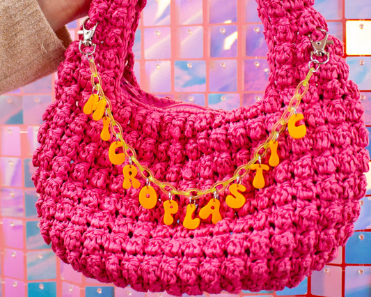 "Microplastic" Colorful Bag Chain