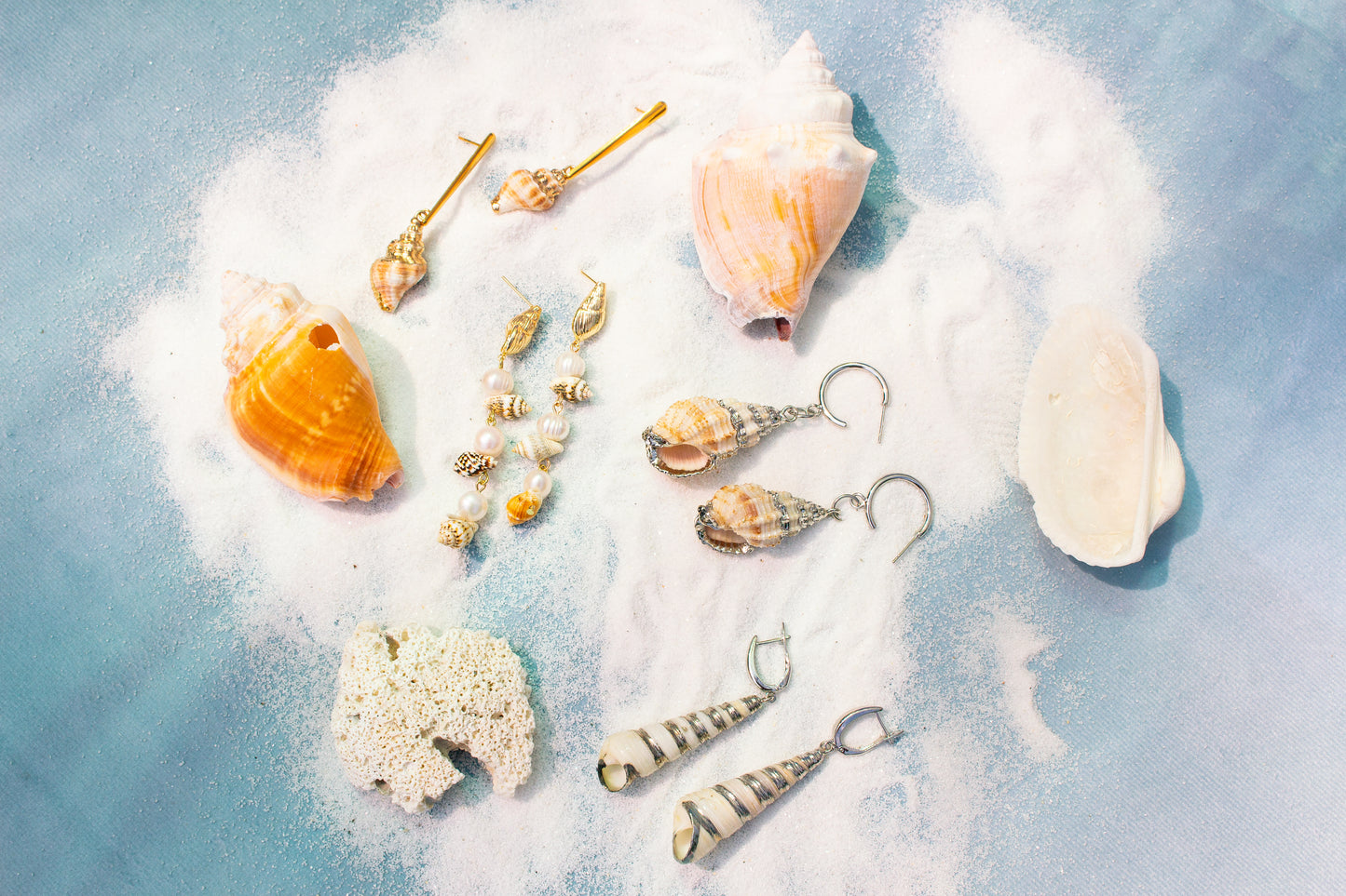 Sally's Seashells by the Sea Shore Earrings