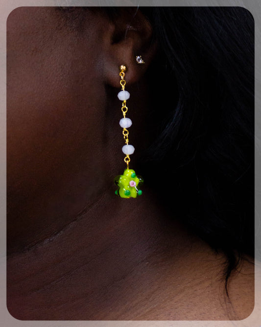 Dramatic Daisies Earrings