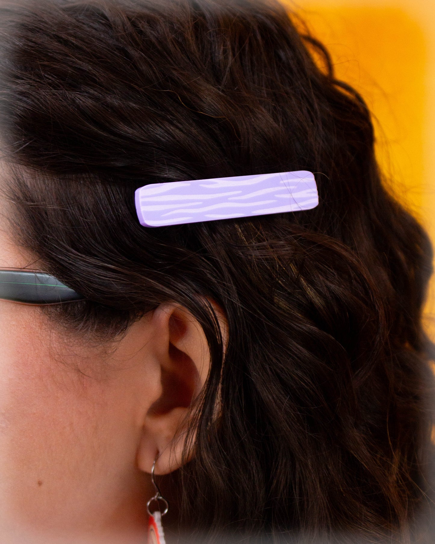 Zebra Stripe Barrettes