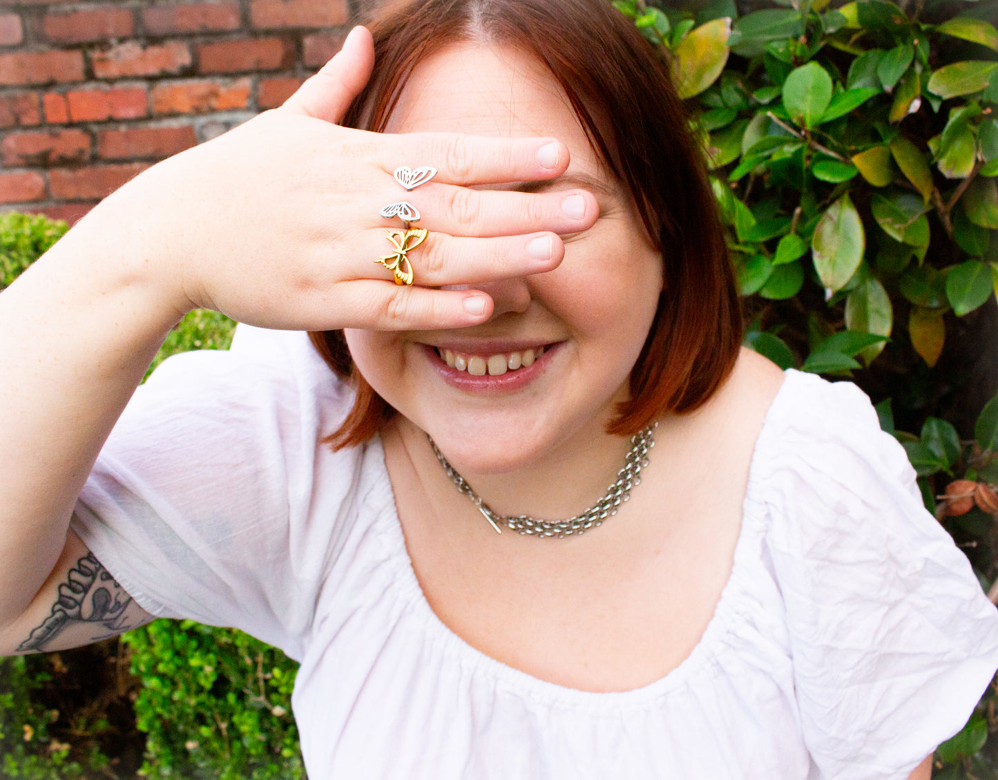 Chunky Titanium Statement Necklace