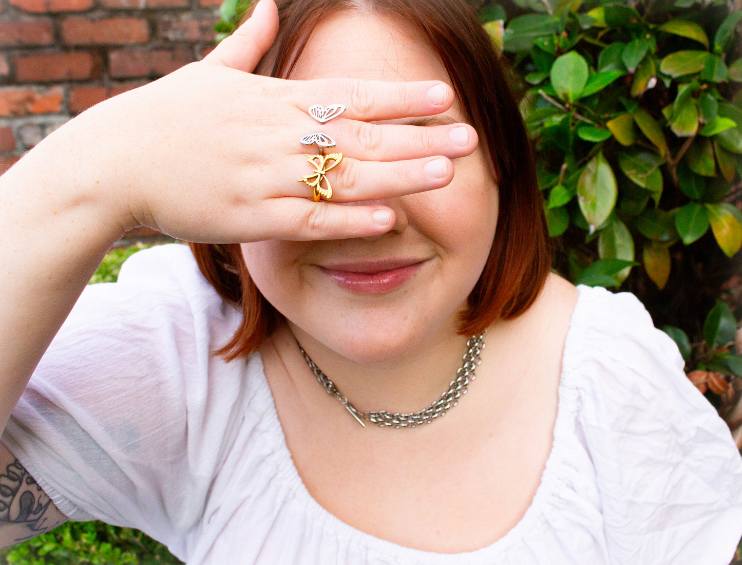 Chunky Titanium Statement Necklace