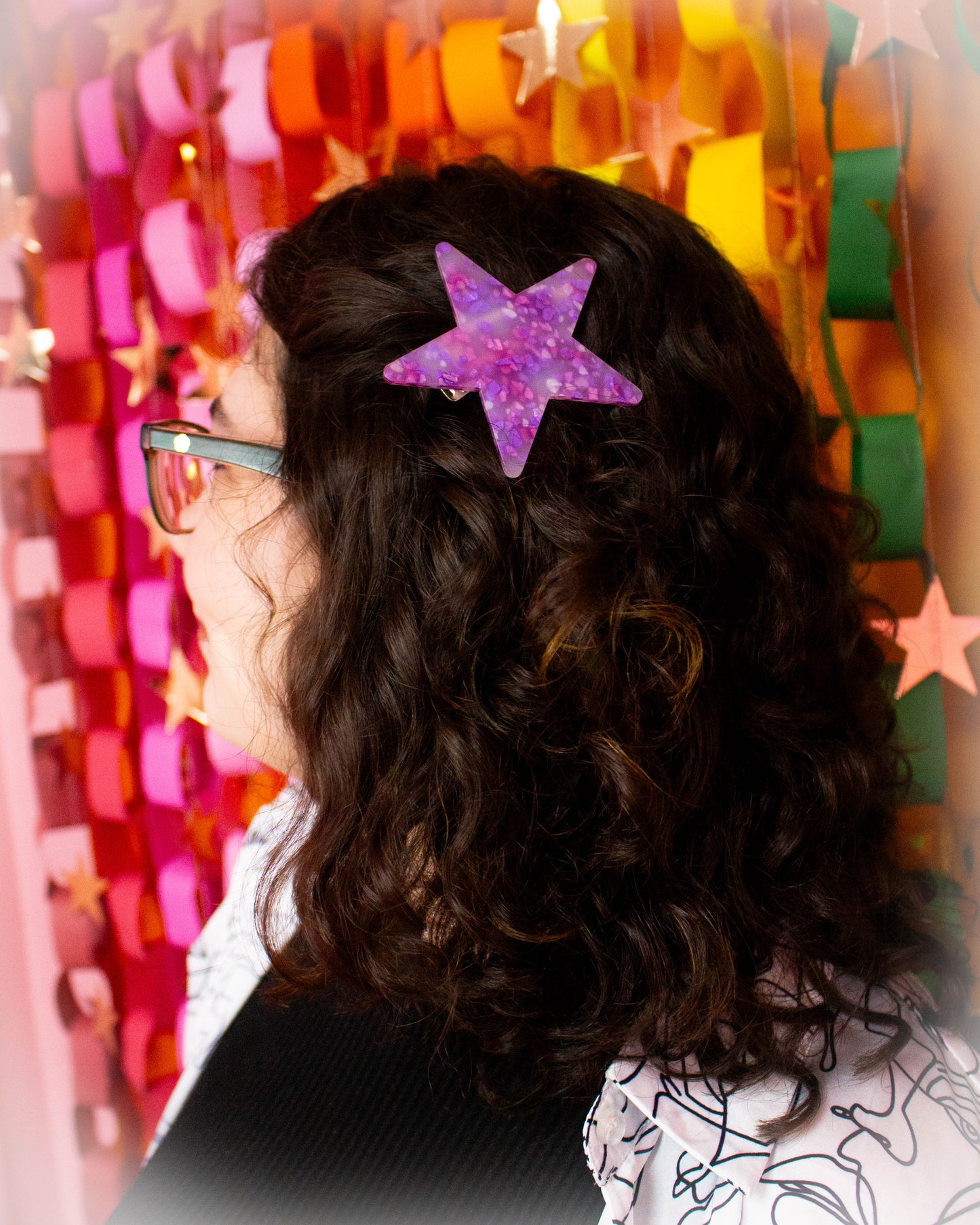 Colorful Statement Hair Barrette