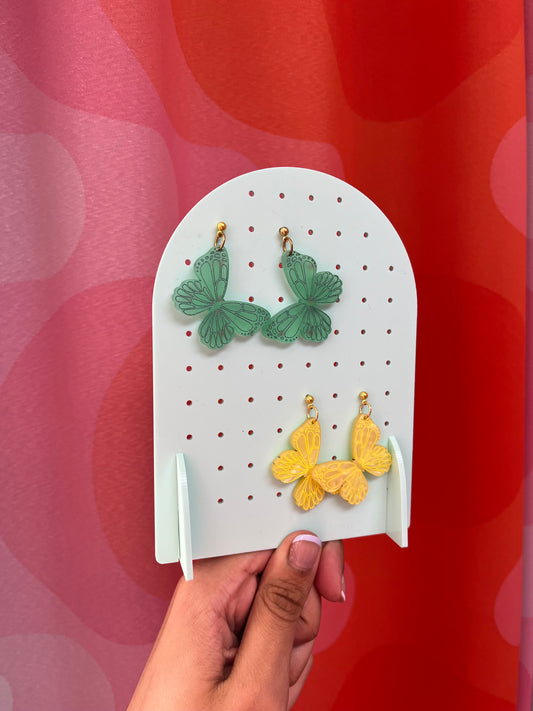 Pastel Mint Green Earring Holder