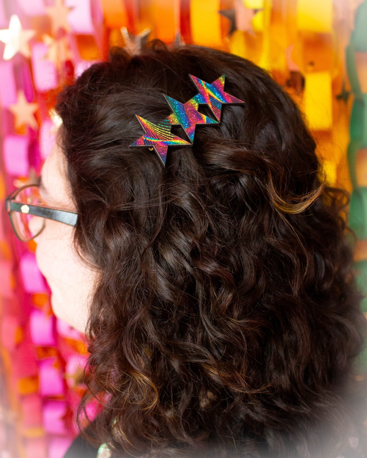 Colorful Statement Hair Barrette