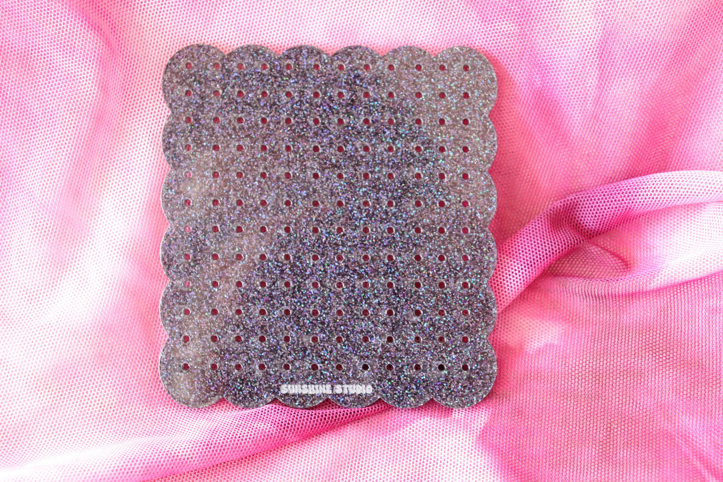 Midnight Galaxy Travel Earring Holder