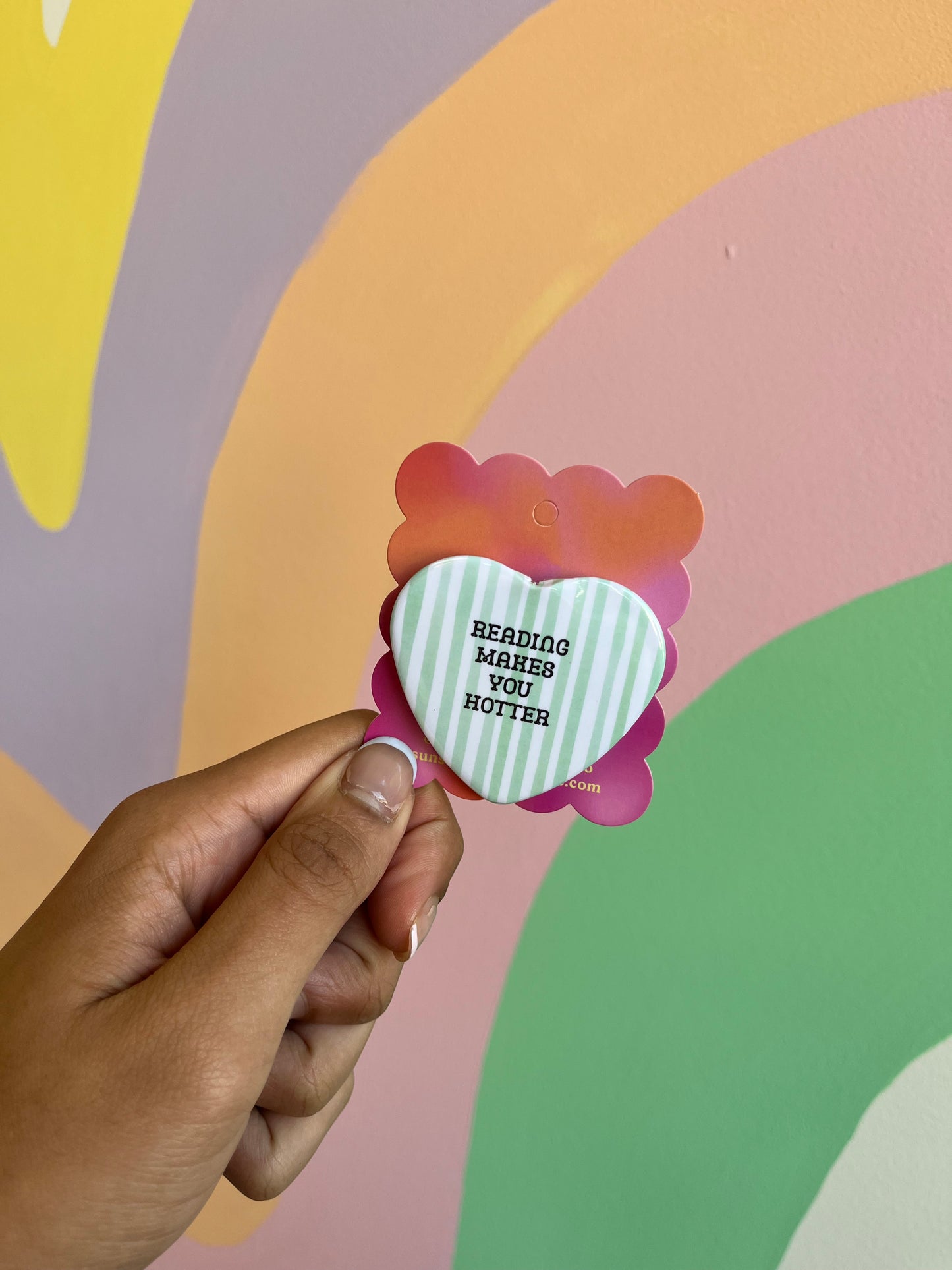 Reading Makes You Hotter Pin