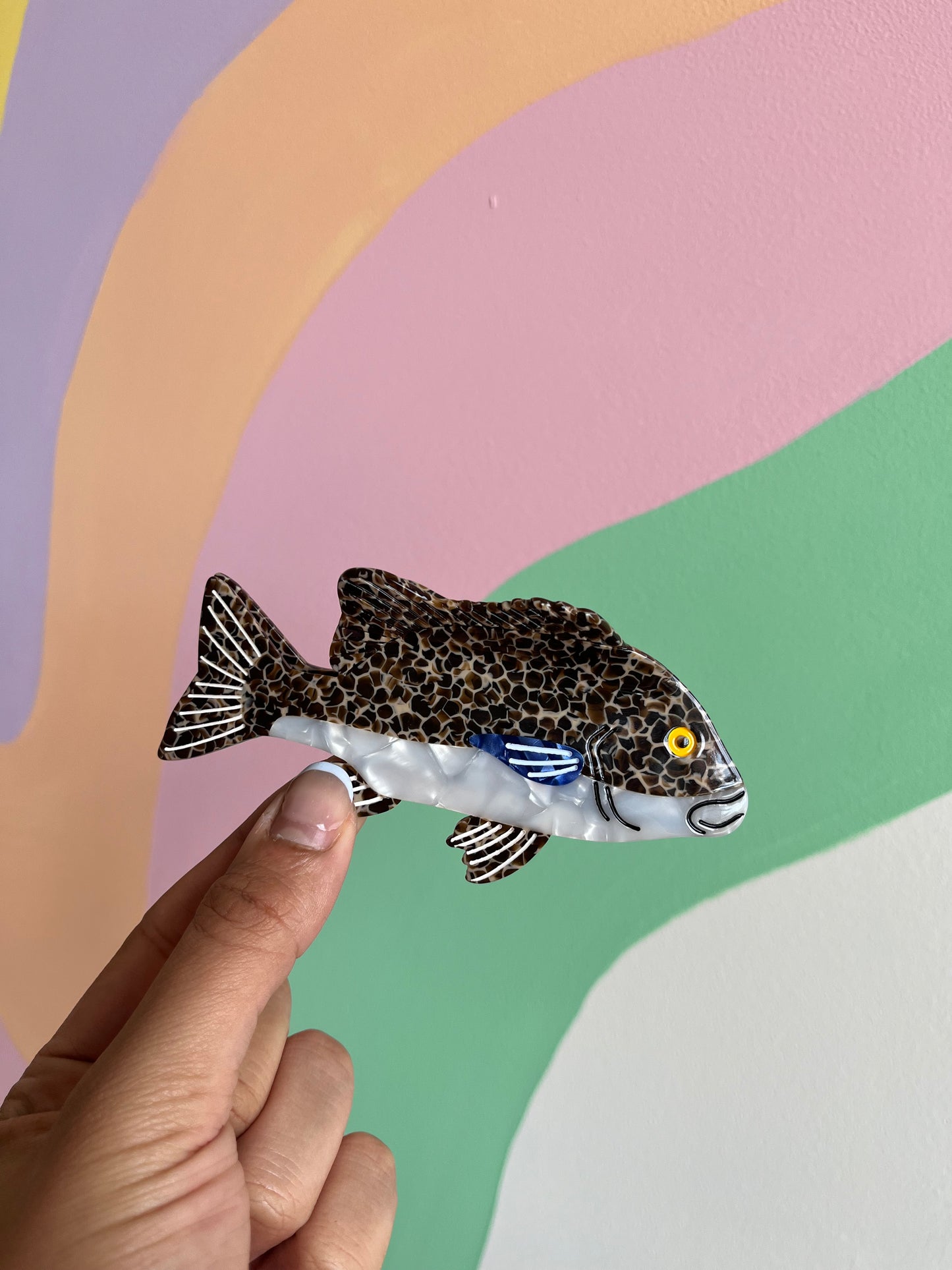 Bass Fish Hair Claw