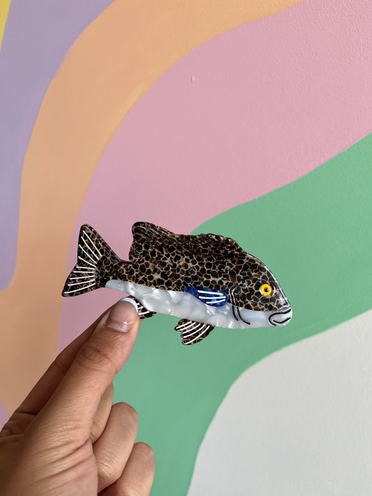 Bass Fish Hair Claw