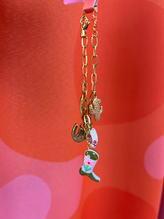 Cowgirl Charm Bracelet