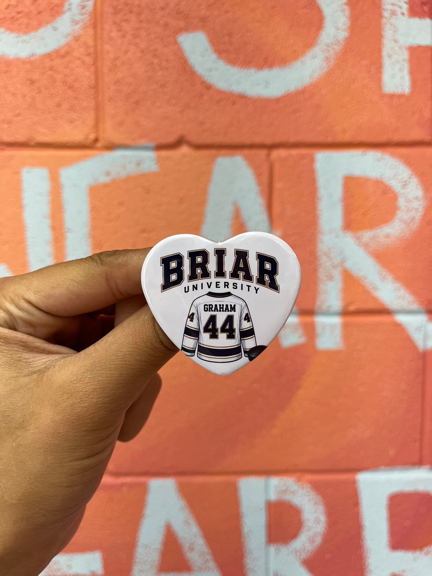 Graham’s Jersey Off Campus Pin