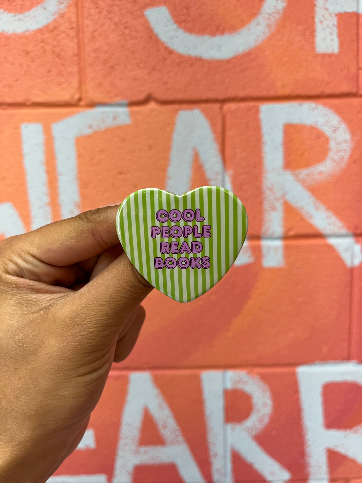 Cool People Read Books Pin